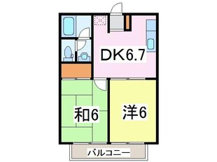 五井駅 徒歩27分 2階の物件間取画像